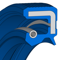 Radial shaft seal Simmerring® BAUMSL