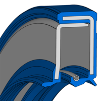 Modular radial shaft seal Simmerring® MSS1