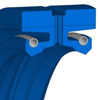 Radial shaft seal Merkel® Radiamatic R37