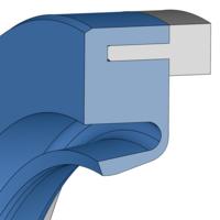 Radial shaft seal Radiamatic HTS II Type 9535