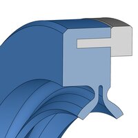 Radial shaft seal Radiamatic HTS II Type 9536