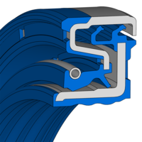 Cassette seal Simmerring® CASS T2
